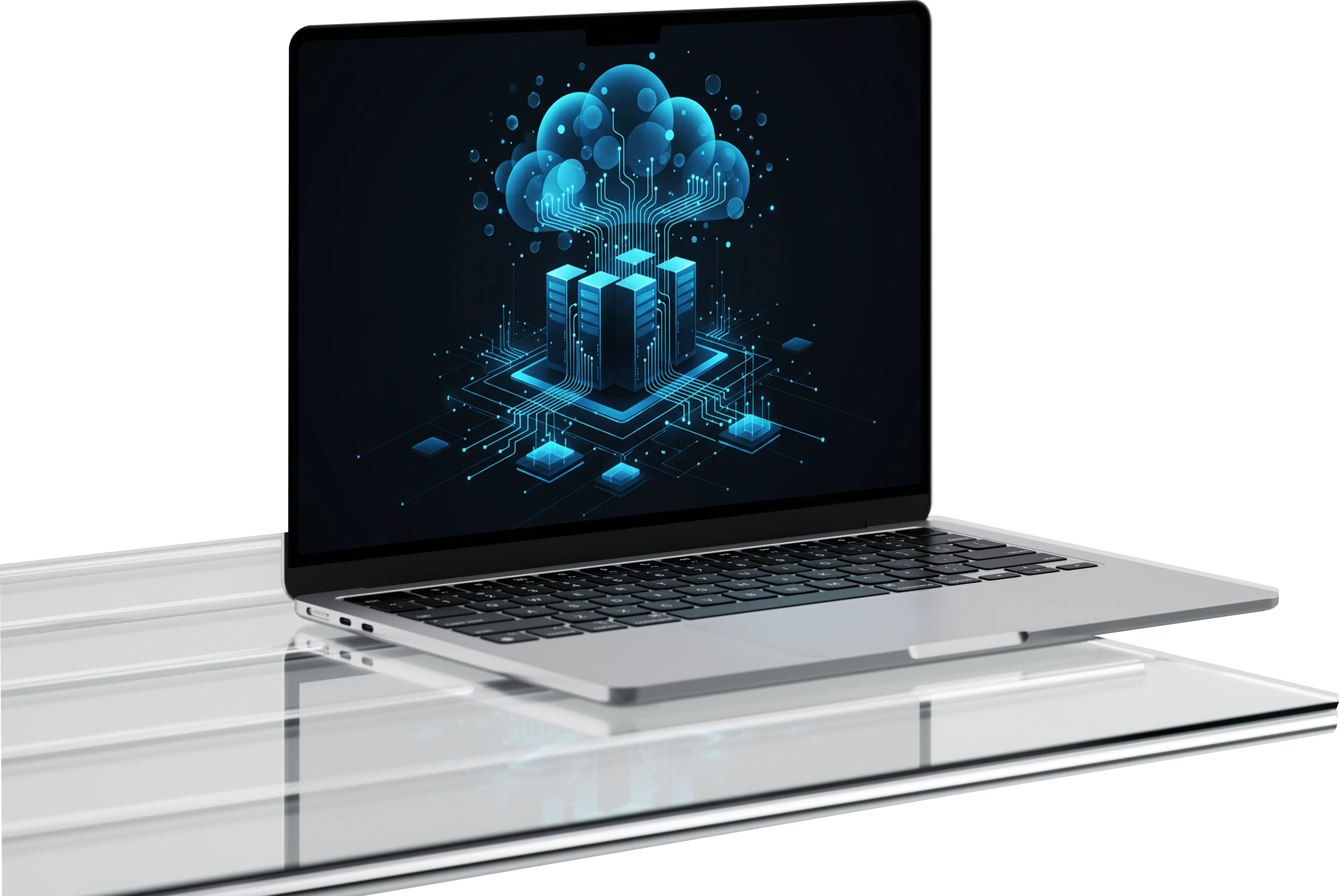 Técnico STE configurando infraestructura IT en Monterrey